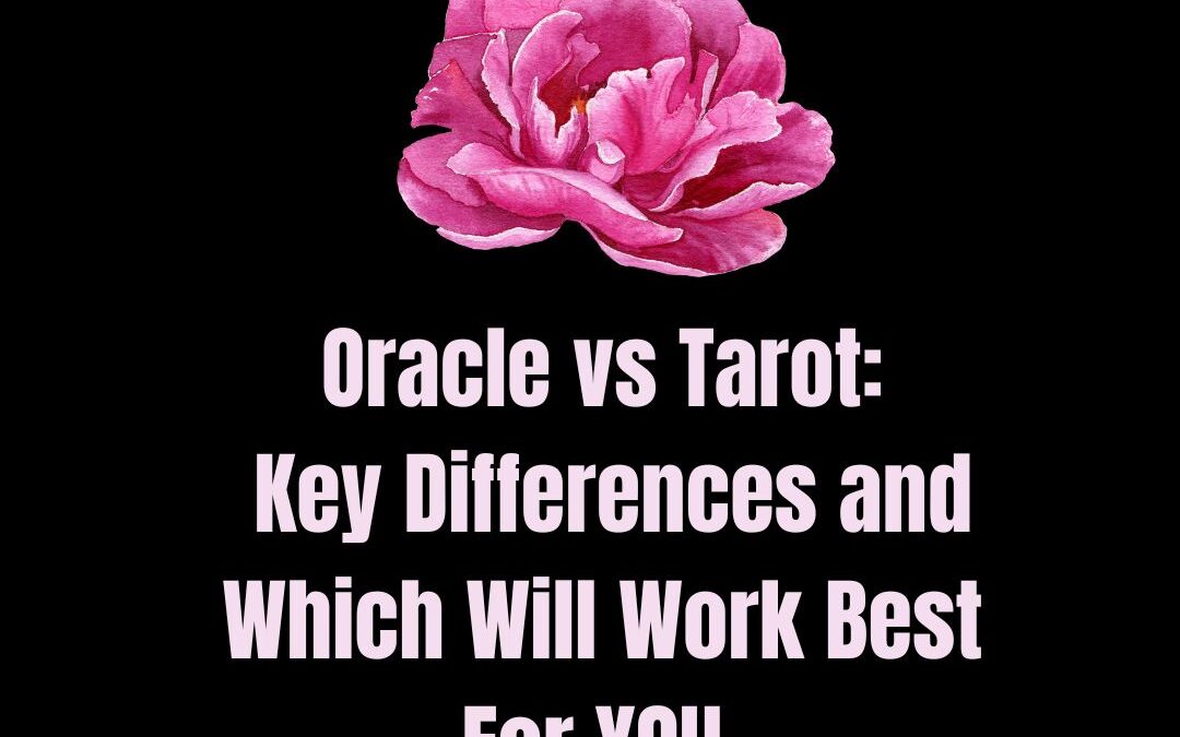 Oracle vs Tarot Cards: Key Differences between readings